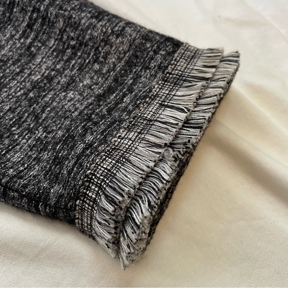 Banana Republic XL Preowned Tweed Grey Black Blazer/Jacket for Business/Casual - Picture 6 of 13